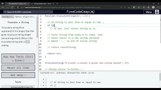 How to truncate a string JavaScript