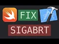 How to fix Thread 1 signal SIGABRT in Xcode Swift