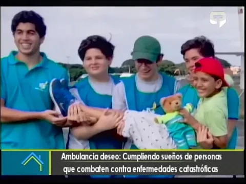 Ambulancia deseo Cumpliendo sueños de personas que combaten contra enfermedades catastróficas