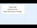 Twine 2 8 Harlowe 3 3 Data Structures Strings