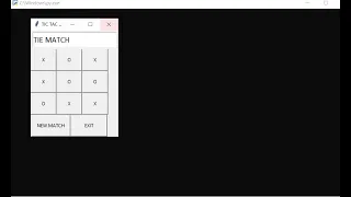 Tic Tac Toe Using GUI In PYTHON With Source Code Source Code Projects