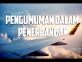 Download Lagu pengumuman cabin crew dalam pesawat