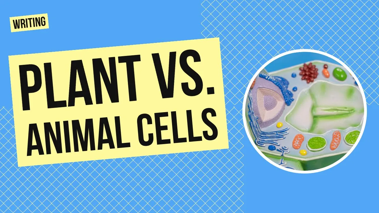 Comparing Plant and Animal Cells | Writing and Science Activity