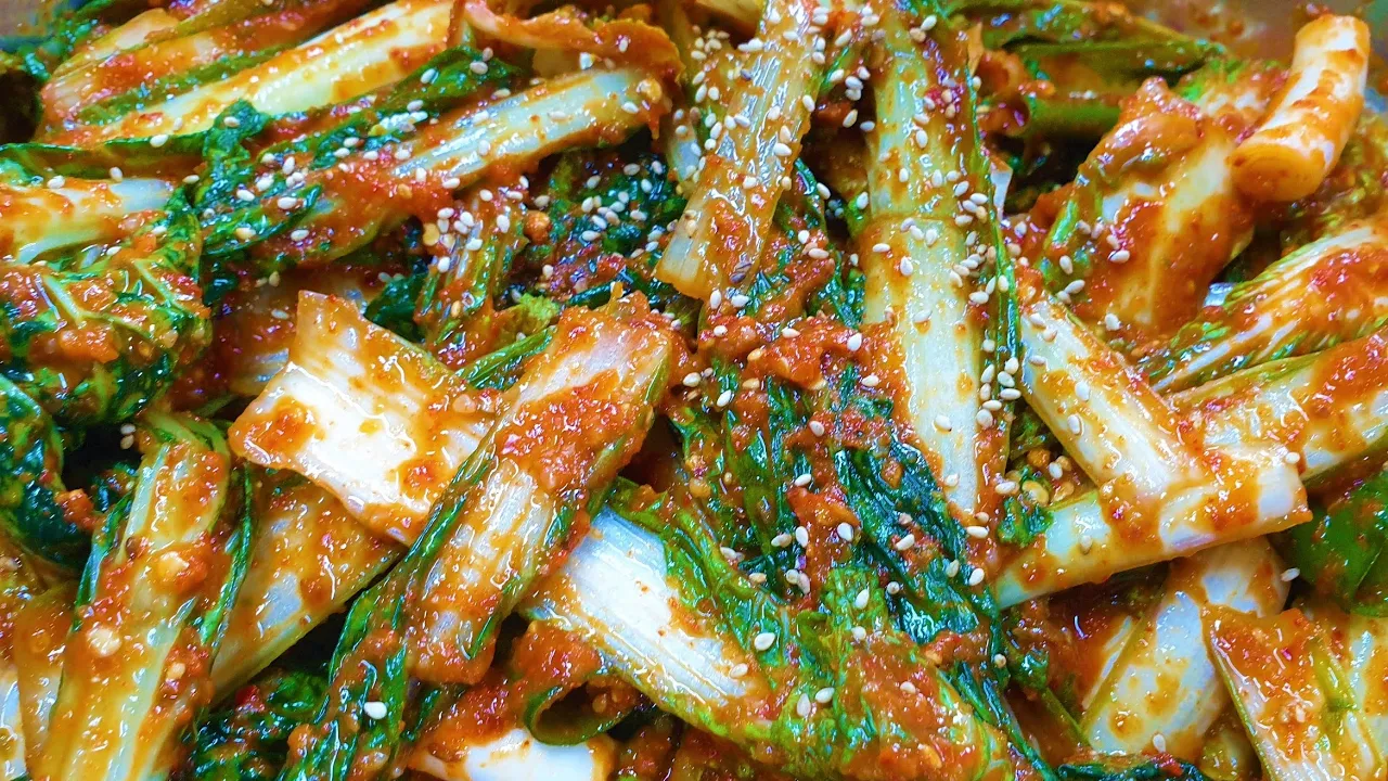 얼갈이배추김치