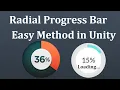 Radial Progress Bar Unity How to create Progress Bars in Unity in 10 mints with 10 line code