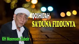 Download Sholawat SA'DUNA FIDDUNYA sholawat kesukaann Mbah KH Maemoen Zubair MP3