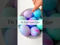 Quick Easy DIY Tie-Dye Easter Eggs Fun Easter Crafts