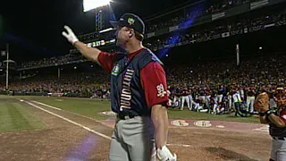 1999 HRD Rd1 McGwire hits 13 HRs in Round 1 of 99 derby