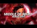 Lagu middle of the night - elley duhé x joel sunny [edit audio]