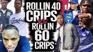Rollin 40s Crips vs Rollin 60s Crips Hoovers The Deadly Feud
