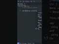 Python Basics Your FIRST Program in Under a Minute