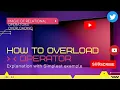 Relational Operator Overloading