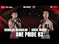 DICEKIK! REINALDO KASIBULAN VS ABDUL MUNIR | FULL FIGHT ONE PRIDE MMA 83 KING SIZE NEW #8 YOGYAKARTA