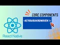 Apprendre React Native Core Components - KeyboardAvoidingView