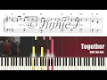 KIM TAE RAE (ZEROBASEONE) - Together (100 Days of Deception OST) | Piano Tutorial | Sheet Music