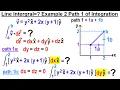 Physics Ch 67 1 Advanced E M Review Vectors 50 of 113 Line Integral Example 2 Path 1
