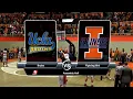 UCLA @ Illinois 2024-2025 Rosters Updated College Hoops NCAA 2K8 Gameplay