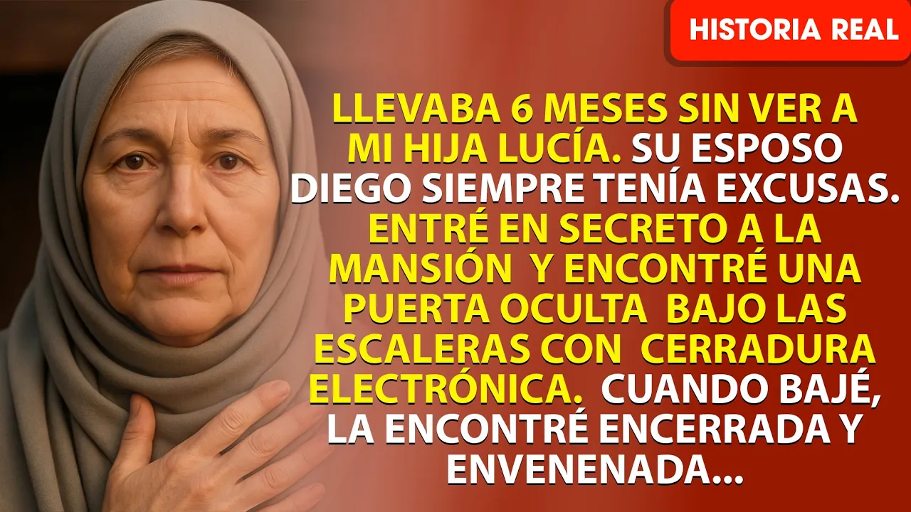 Mi Hija Llevaba 6 Meses Desaparecida — En La Mansión Hallé Una Puerta Oculta Que Lo Explicaba Todo