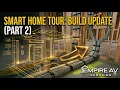 Smart Home Project Update Sheetrock Stage