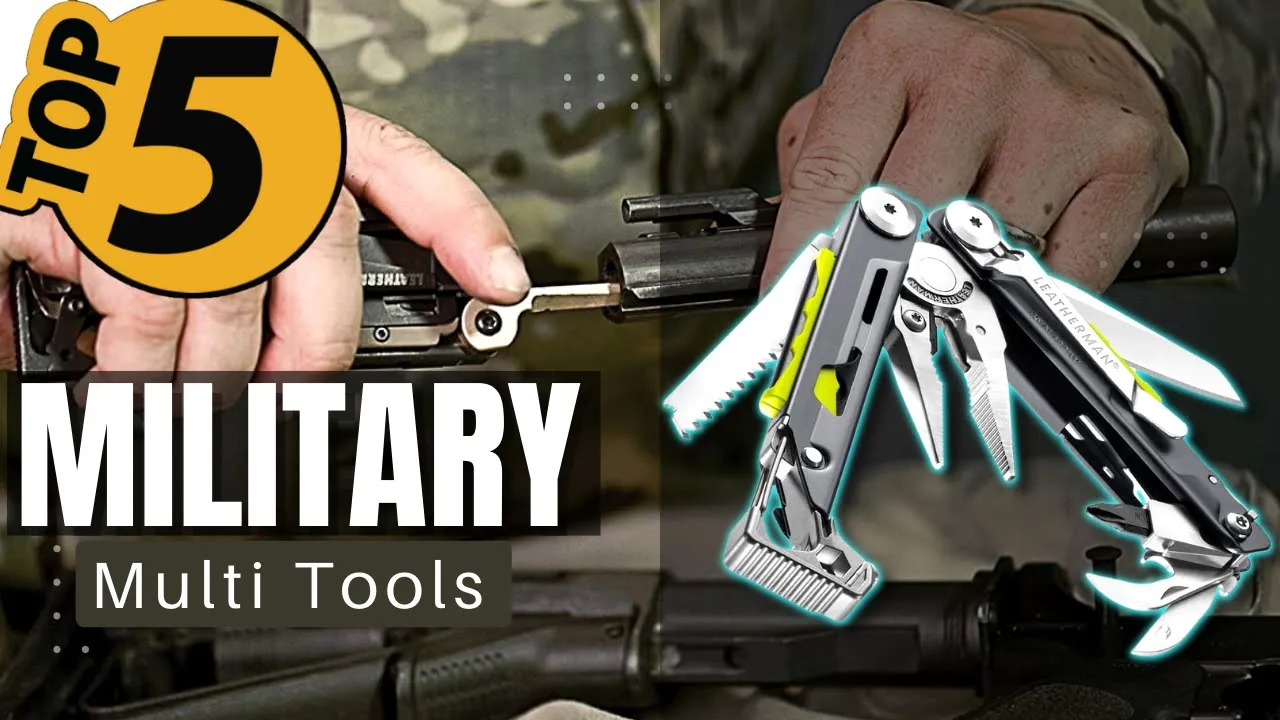 ✅ TOP 5 Best Military Multi tools [ 2023 Buying Guide ]