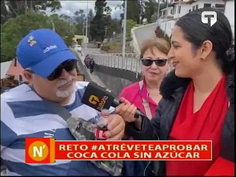 Reto #Atréveteaprobar Coca Cola sin Azúcar