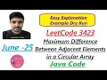 Maximum Difference Between Adjacent Elements in a Circular Array LeetCode 3423 Developer Coder