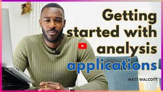 Getting started with data analysis applications