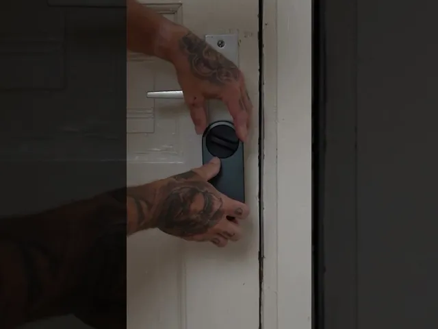 Ключалка Smart за врата Aqara Lock U200 - 9915, AQARA, EL-D02D, инсталация на врата