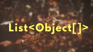 List of Object Array