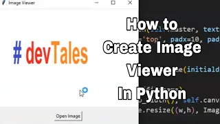 How to create An Image Viewer in python