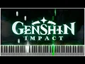 Download Lagu Fresh Breezes of Dawn (Genshin Impact) 【 PIANO TUTORIAL 】