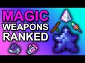 Ranking ALL 76 Magic Weapons in Terraria from Worst to Best