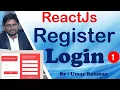 1 React js Registration Login with PHP MySQL Reactjs Tutorial React Js Login Register Example