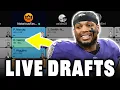 LIVE Expert 2026 Fantasy Football Drafts