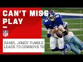 Daniel Jones Strip Sacked for a Dallas TD