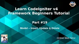 Learn CodeIgniter 4 Framework Tutorials CodeIgniter 4 Model - Insert Update Delete Methods