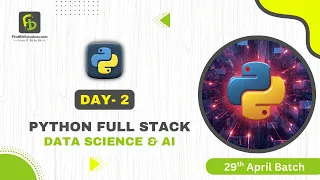 Python Full Stack Data Science Analytics Day 2 29th April 2026 Batch FirstBit Solutions