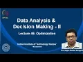 noc19-mg15 Lecture 46 Optimization