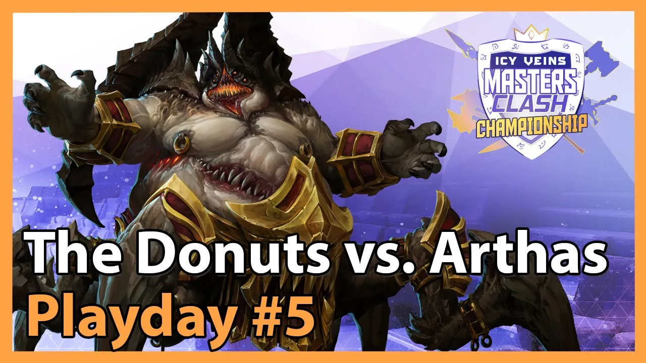 The Donuts vs. Arthas - MC - Heroes of the Storm Tournament