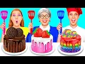 Download Lagu Yo vs Abuela Desafío de Decoración de Pasteles | Trucos Divertidos de Comida por Fun Challenge
