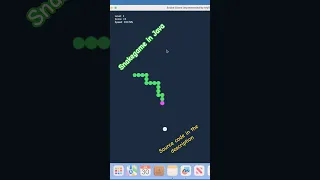 Snake game in Java