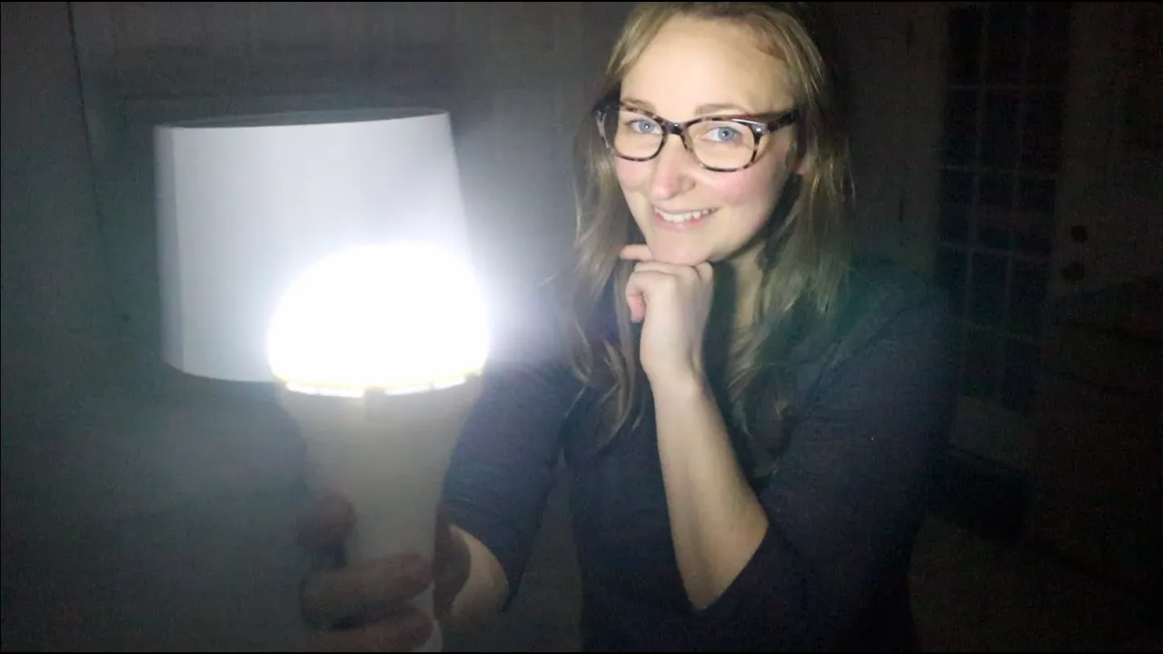 Rechargeable Light Bulbs Review | Emergency Light Bulb for Power Outages, Led Bulb