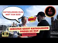 Download Lagu Christen gooit katholieken onder de bus | Semmy | Straat Dawah Amsterdam