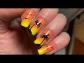 Sunset Palm Tree Nail Art Tutorial