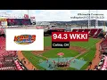Legal ID Compilation Cincinnati Reds Radio Network Affiliates - 2026 Season