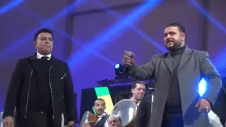 الفنان سامي الحرازين والفنان محمود الليثي من مهرجان عصام العرجاني تصوير مصور الباديه على المغربي     دندنها