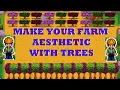 How To Plan Tree Formations in Stardew Valley