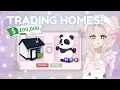 trading houses for pets in adopt me