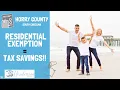 Horry County Property Tax Residential Exemption Savings SC