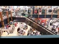 RIDING DOWN A ESCALATOR IN KAYAK PRANK HE FALLS OUT